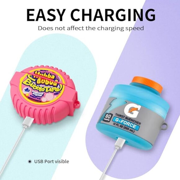 SET of 3 Covers Cases  for Airpod Pro/Airpod Pro 2 - Picture 4 of 5